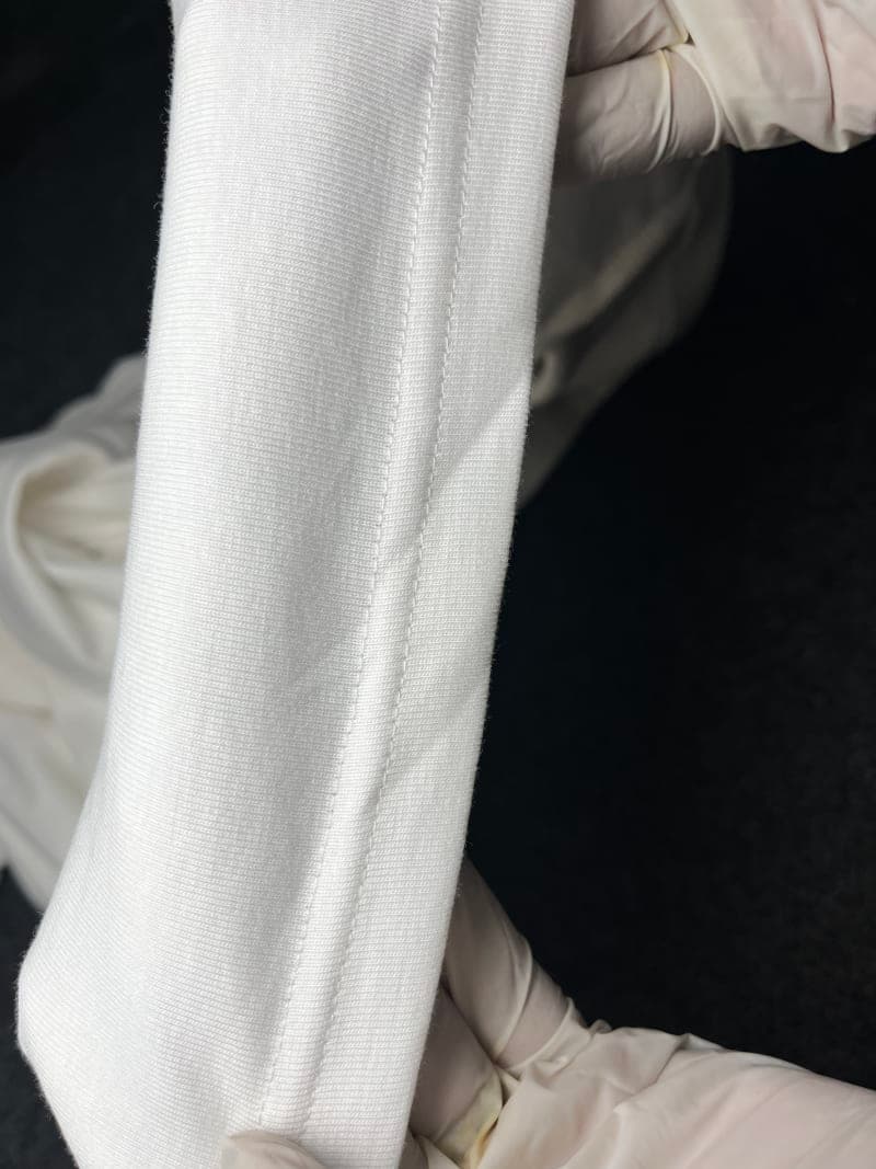"Shadow Raven" Oversized White T-Shirt 5